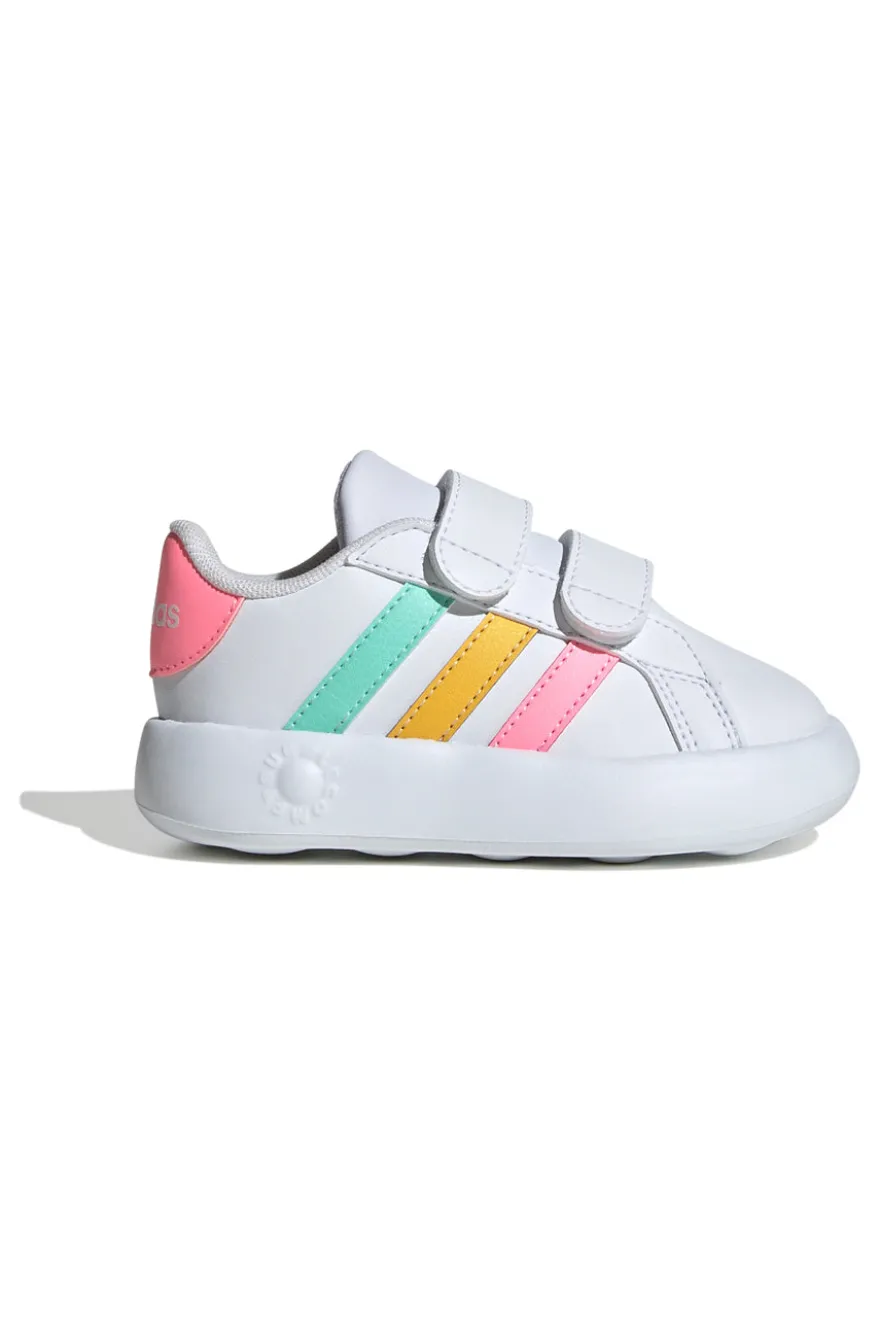 Sneakers Primi Passi Bianche con Velcro ADIDAS GRAND COURT 2.0 CF I