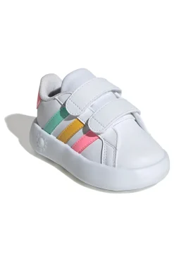 Sneakers Primi Passi Bianche con Velcro ADIDAS GRAND COURT 2.0 CF I