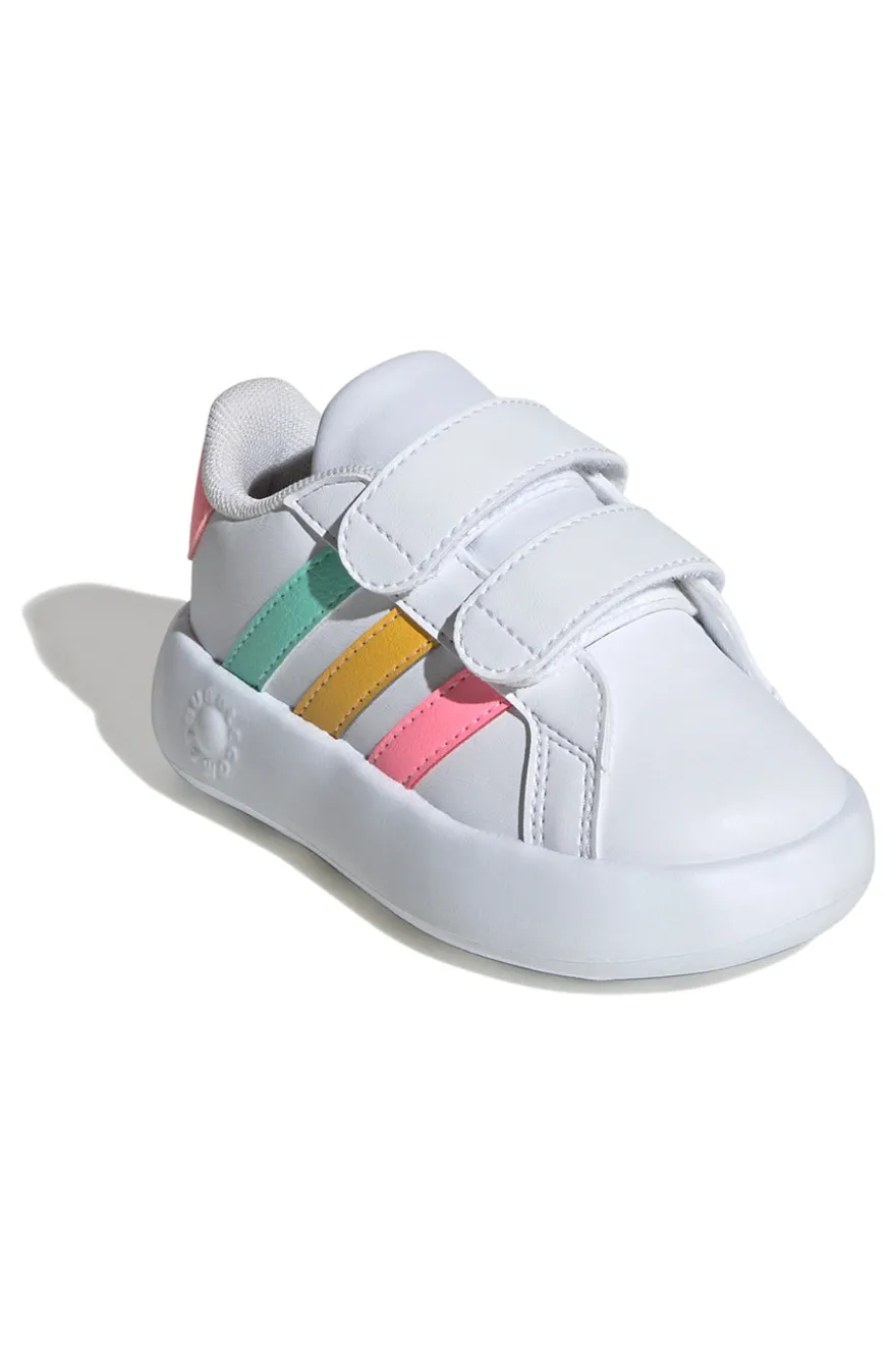 Sneakers Primi Passi Bianche con Velcro ADIDAS GRAND COURT 2.0 CF I