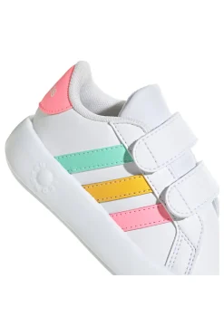 Sneakers Primi Passi Bianche con Velcro ADIDAS GRAND COURT 2.0 CF I