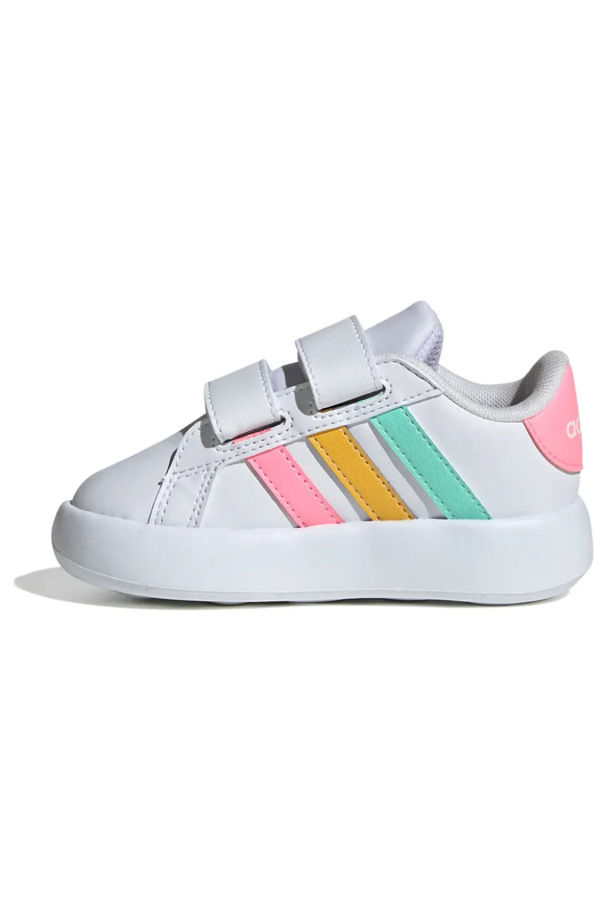 Sneakers Primi Passi Bianche con Velcro ADIDAS GRAND COURT 2.0 CF I