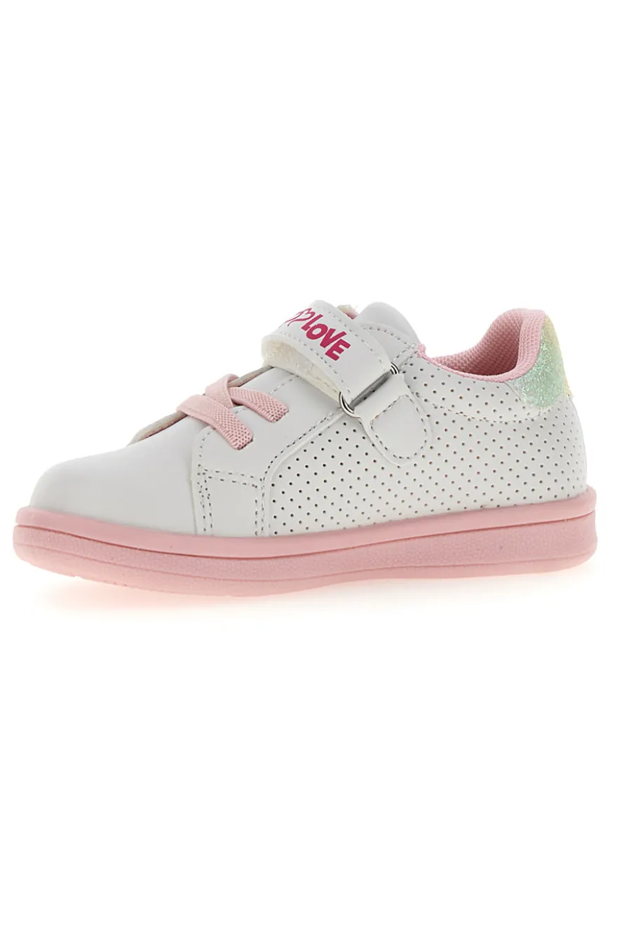 Sneakers Primi Passi Grazie 14003 Bianche