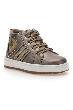 Sneakers Primi Passi Mid-Cut Taupe Laura Biagiotti 8801