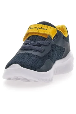 Sneakers Primi Passi Navy e Gialle con Velcro CHAMPION SOFTY EVOLVE B TD