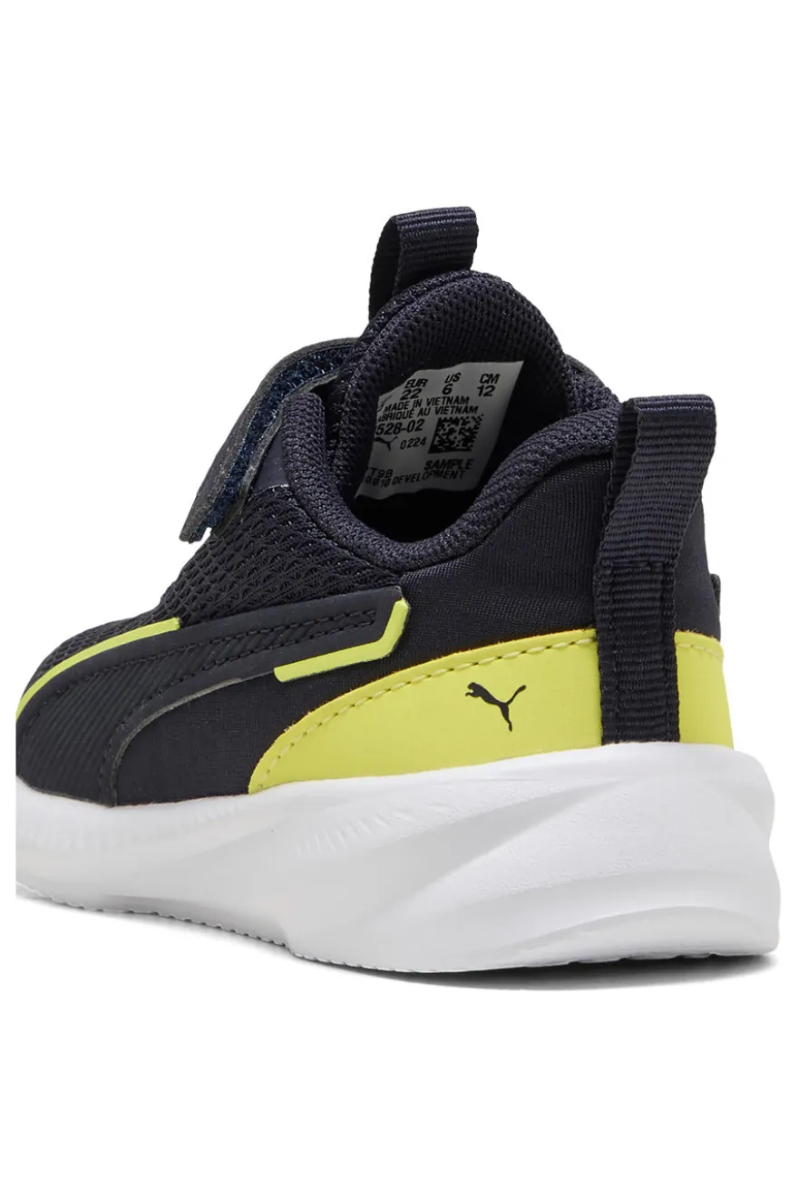 Sneakers Primi Passi PUMA Flyer 3 AC+ Inf Navy e Gialle
