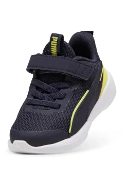 Sneakers Primi Passi PUMA Flyer 3 AC+ Inf Navy e Gialle