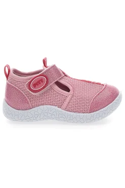 Sneakers Primi Passi Rosa con Dettagli Glitter Pitt Kids 1006