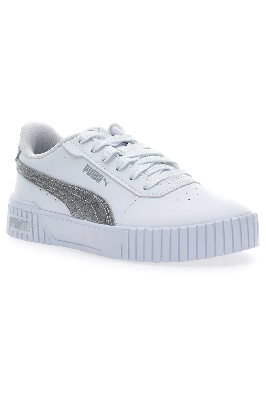 Sneakers Puma Carina 2.0 Distressed Bianche