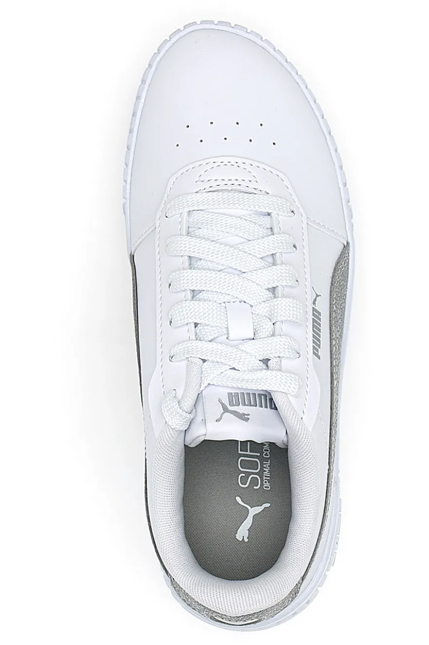 Sneakers Puma Carina 2.0 Distressed Bianche