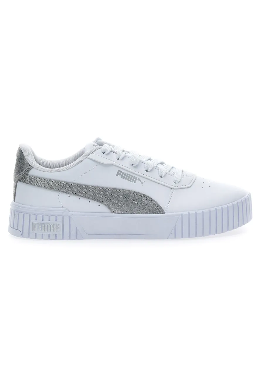 Sneakers Puma Carina 2.0 Distressed Bianche