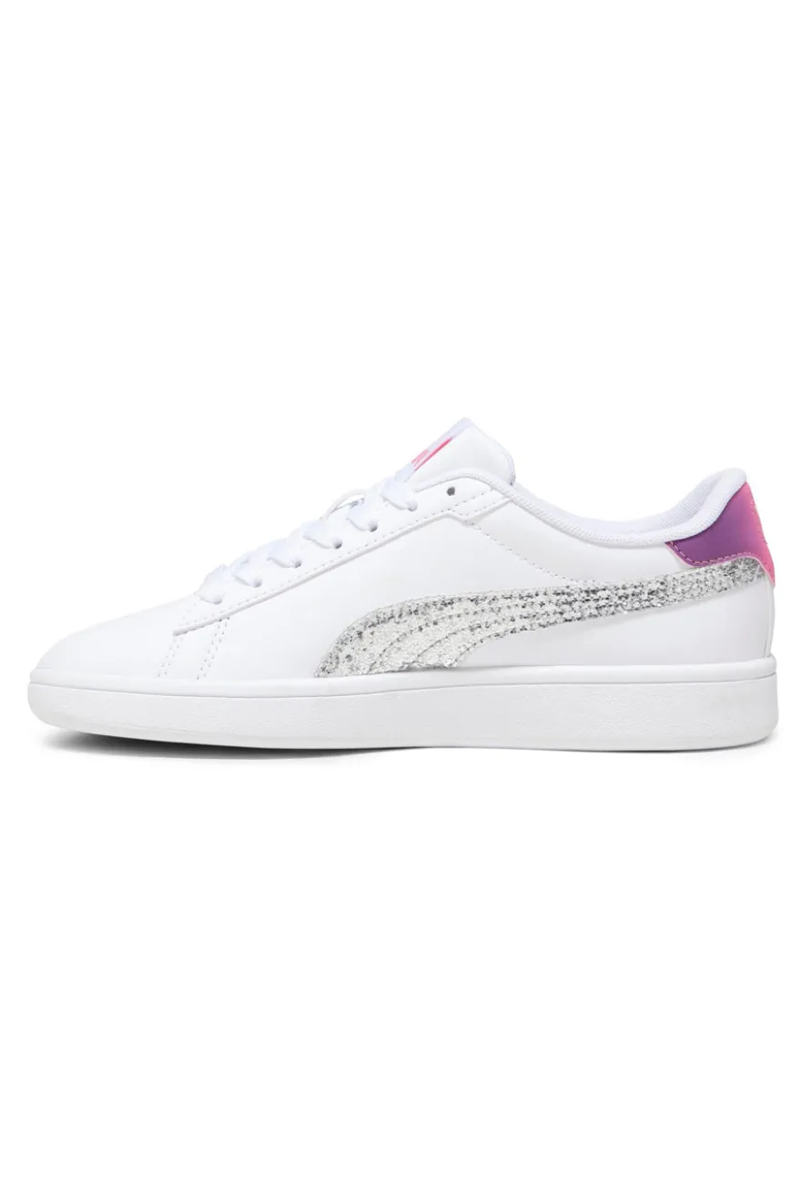 Sneakers Puma Smash 3.0 L Star Glo Jr Bianche