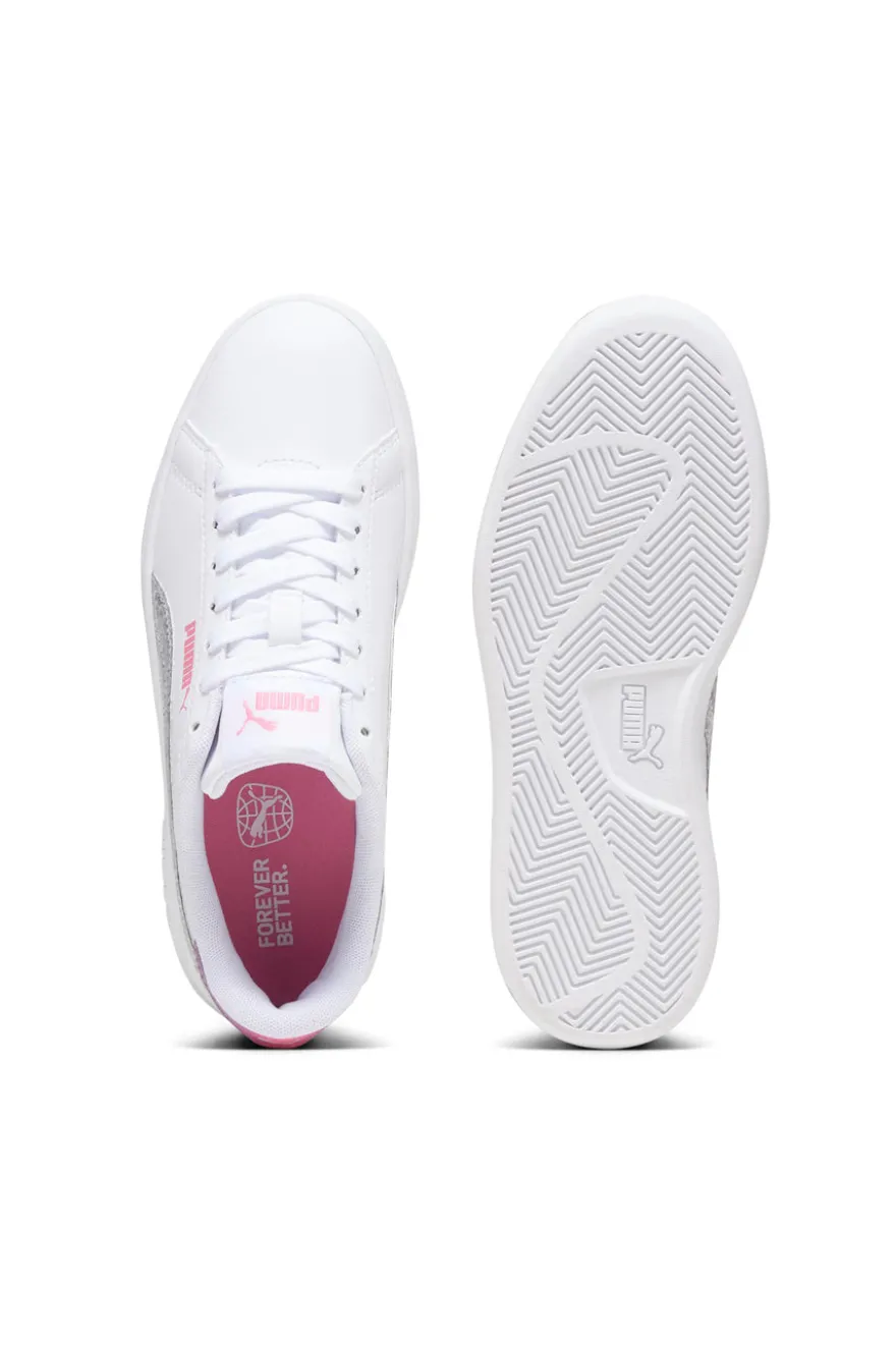 Sneakers Puma Smash 3.0 L Star Glo Jr Bianche