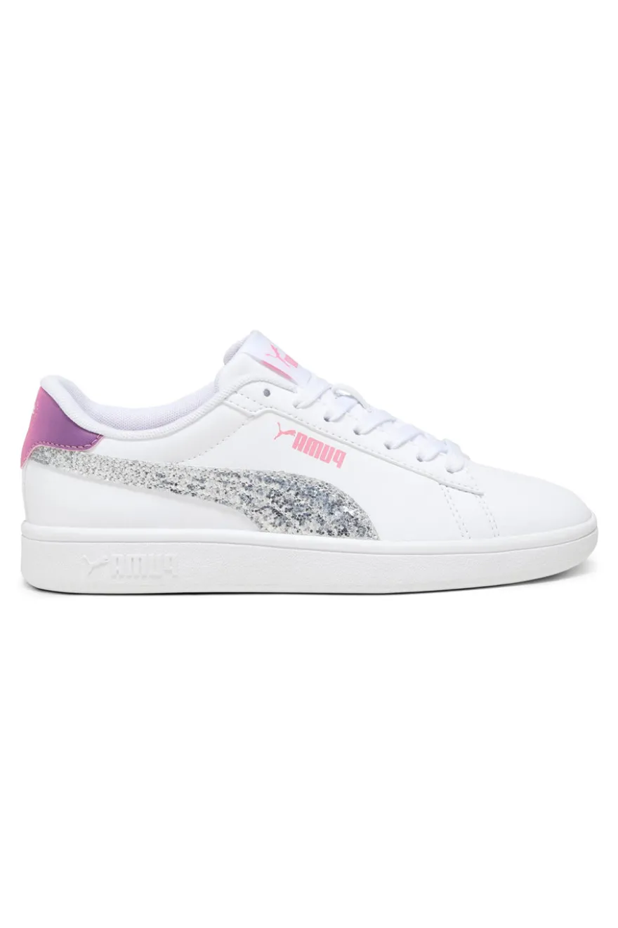Sneakers Puma Smash 3.0 L Star Glo Jr Bianche