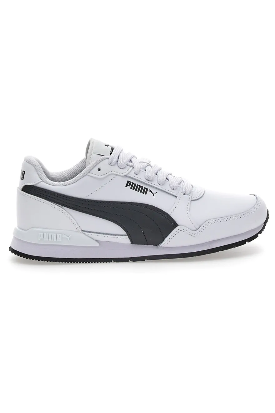 Sneakers Puma ST Runner V3 L Jr Bianche e Nere