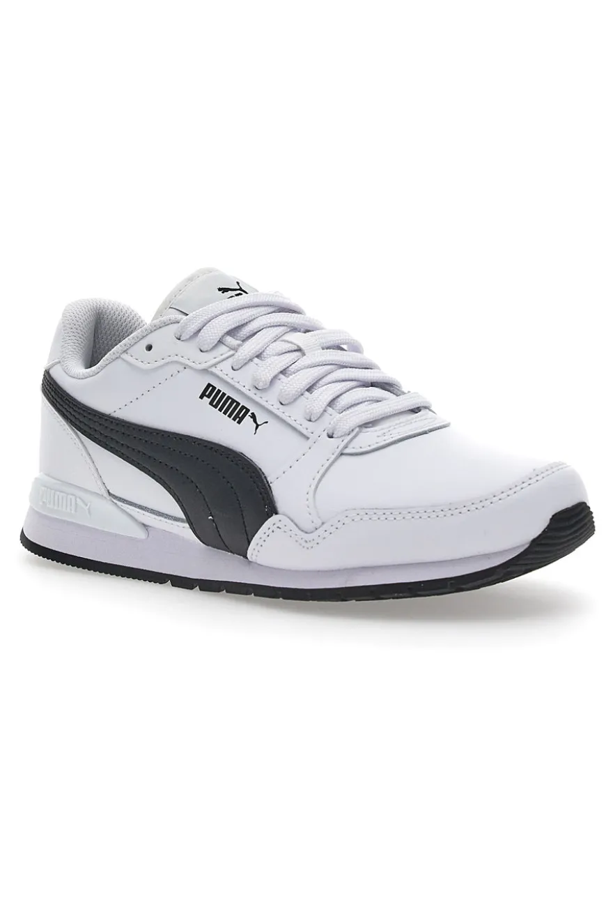 Sneakers Puma ST Runner V3 L Jr Bianche e Nere