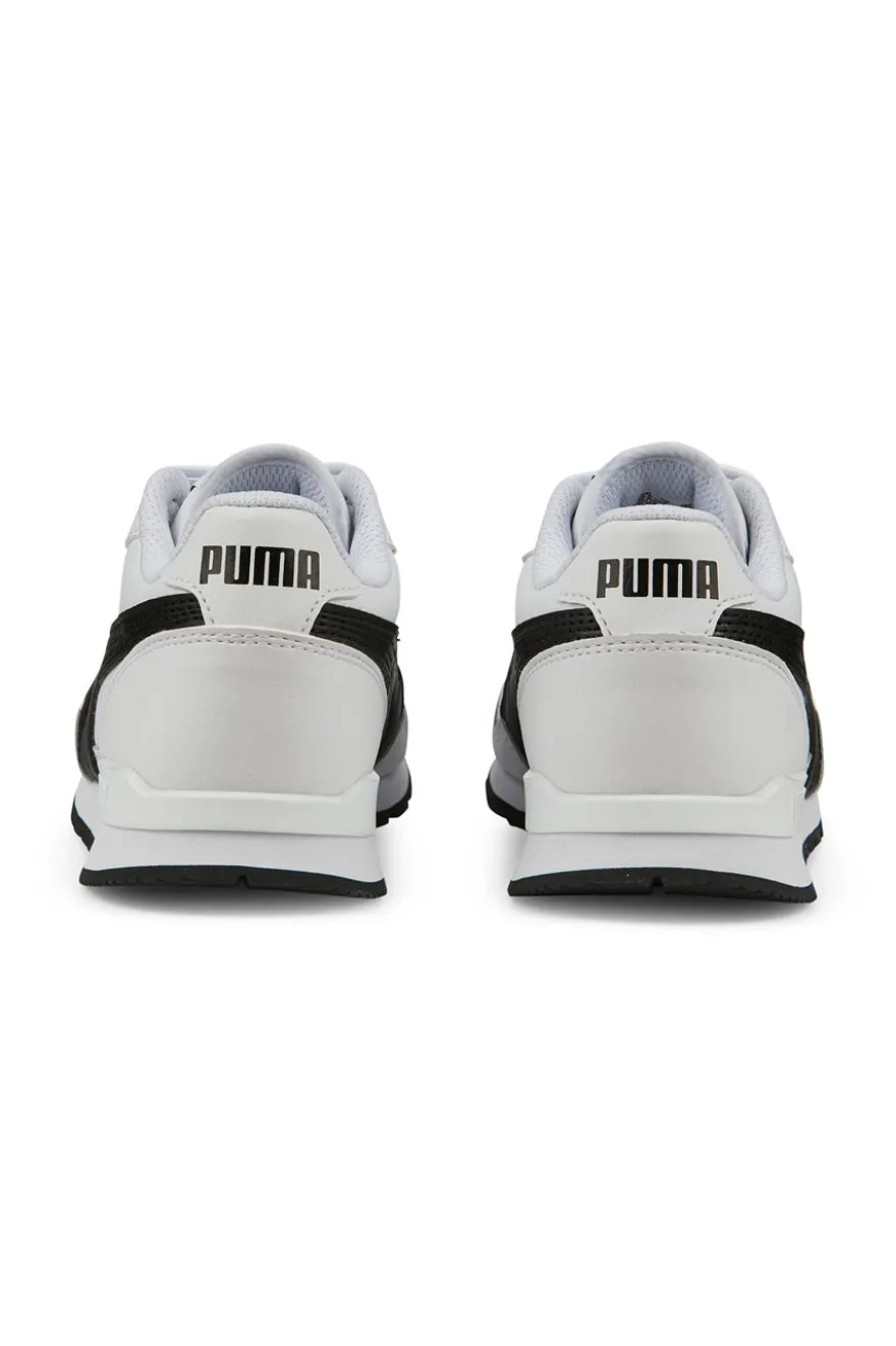Sneakers Puma ST Runner V3 L Jr Bianche e Nere