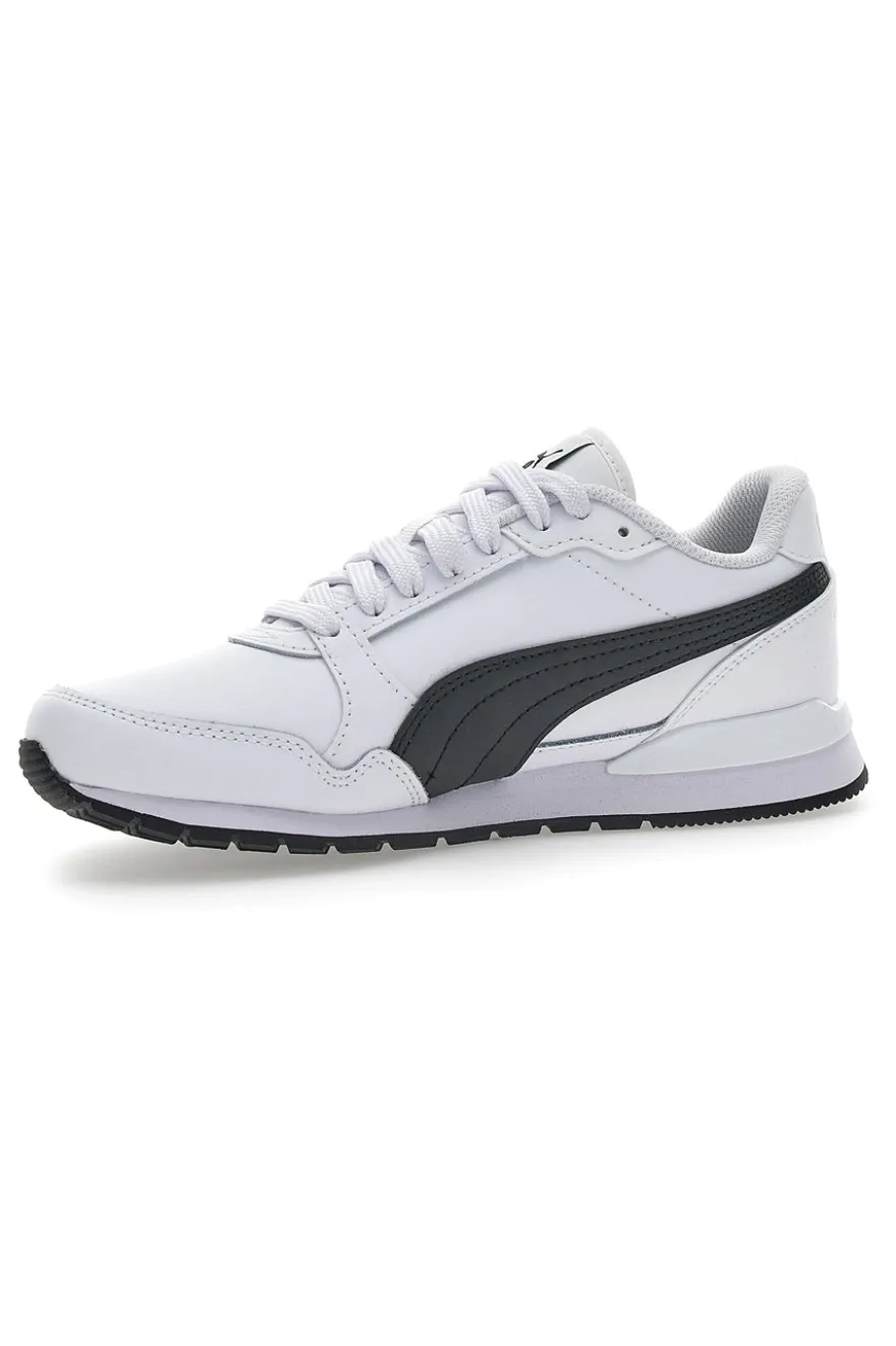 Sneakers Puma ST Runner V3 L Jr Bianche e Nere