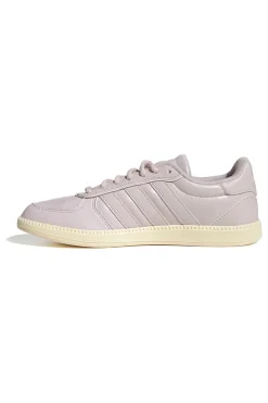 Sneakers rosa cipria effetto pelle con suola rialzata Adidas Breaknet Sleek