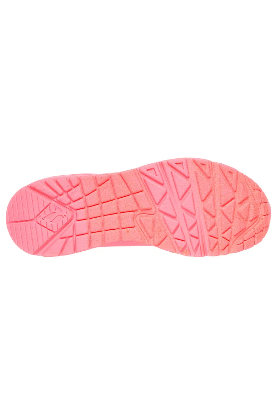 Sneakers Rosa Con Air-Cooled Memory Foam Skech-Air Skechers Uno Stand on Air