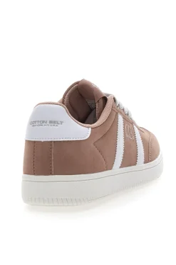 Sneakers Rosa con Bande Laterali Bianche COTTON BELT AMELIE SD