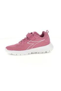 Sneakers rosa con chiusura a strappo Diadora Evo Run Ps