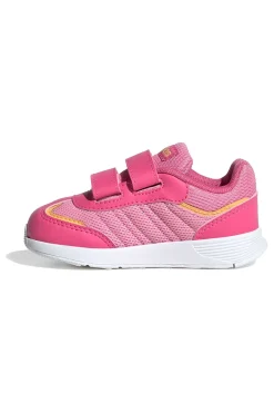 Sneakers rosa con dettagli gialli e suola in gomma Adidas VS Pace 2.0 CF I