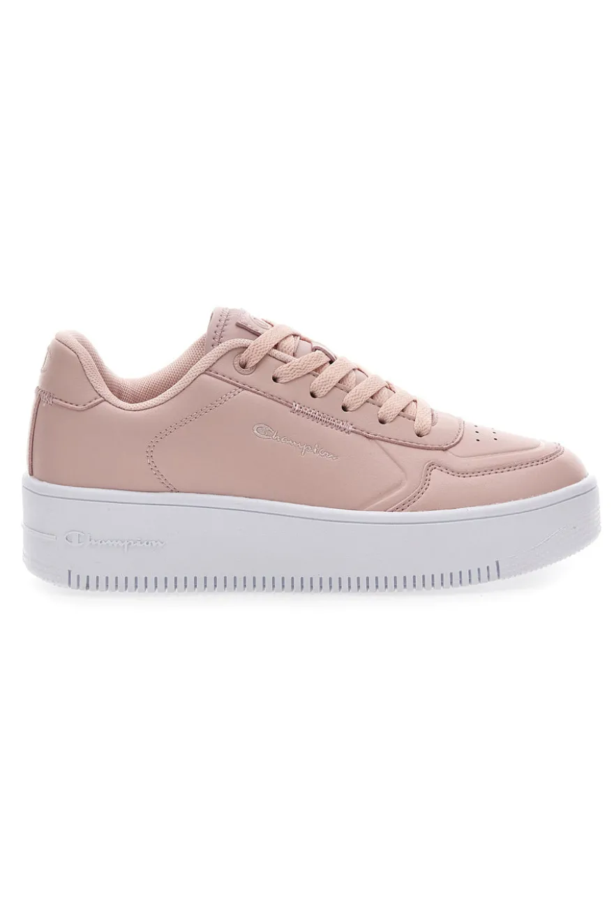 Sneakers Rosa Con Flatform Champion Rebound Platform