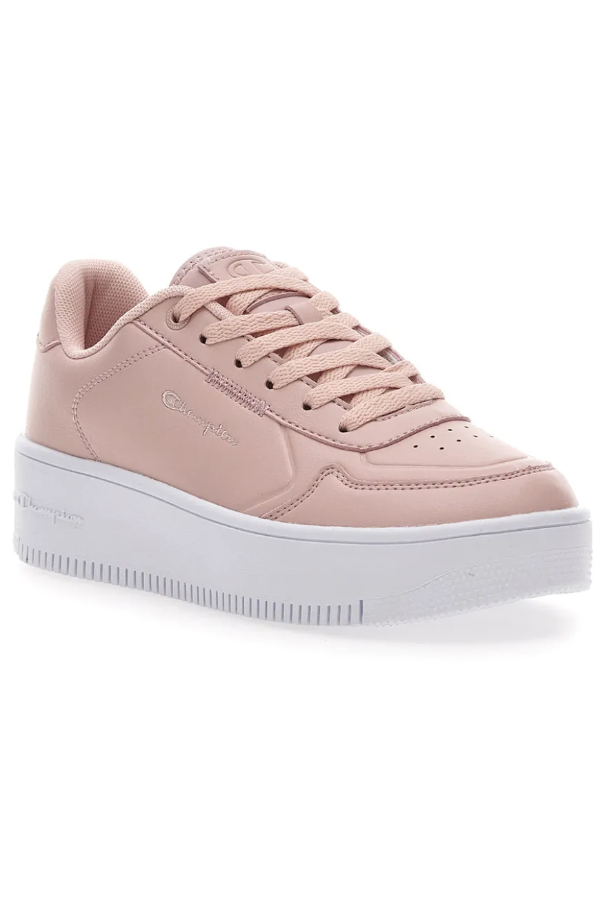 Sneakers Rosa Con Flatform Champion Rebound Platform