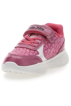 Sneakers rosa con luci e velcro Hello kitty H13056MC