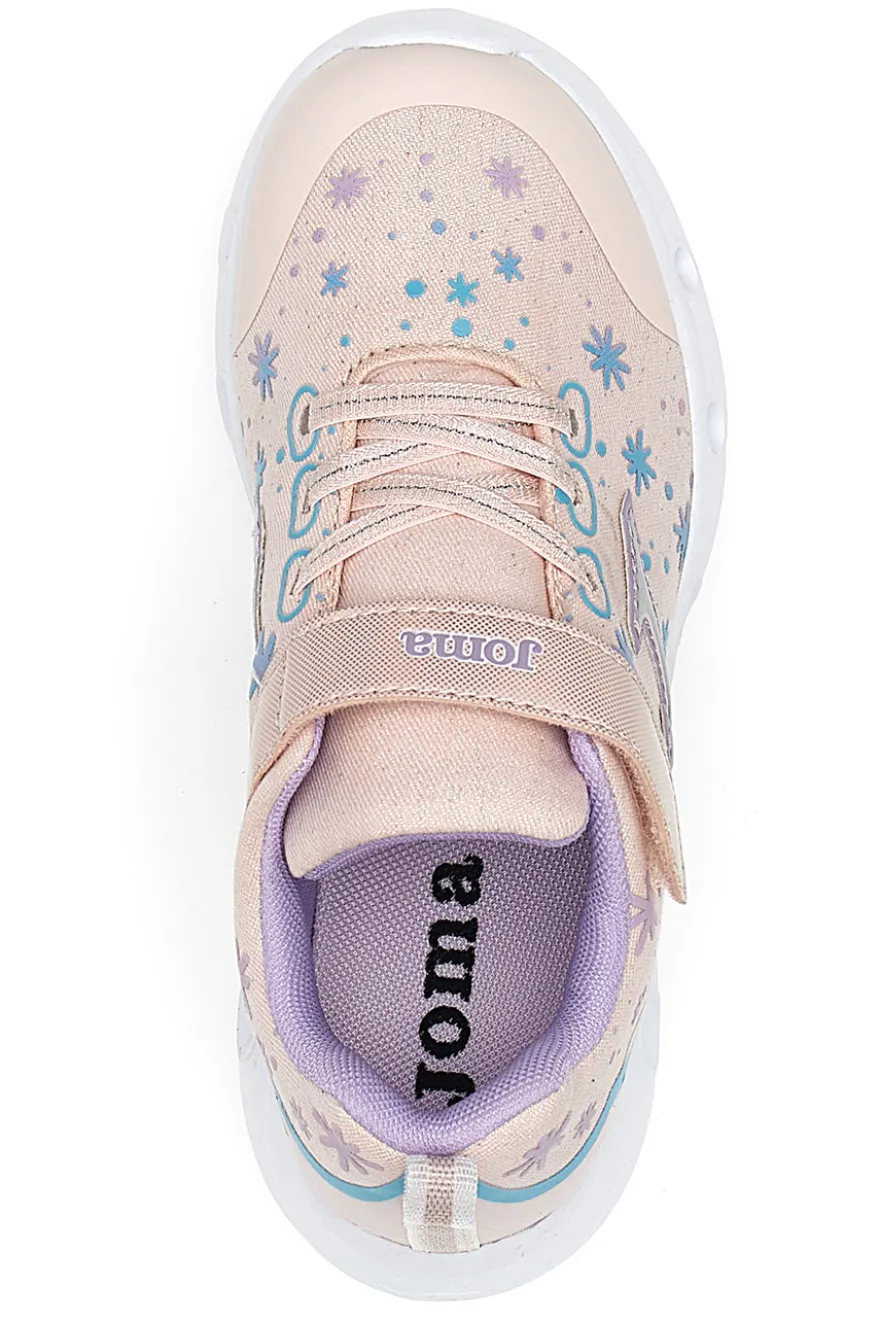 Sneakers Rosa con Luci e Chiusura in Velcro JOMA SPACE JR 2513