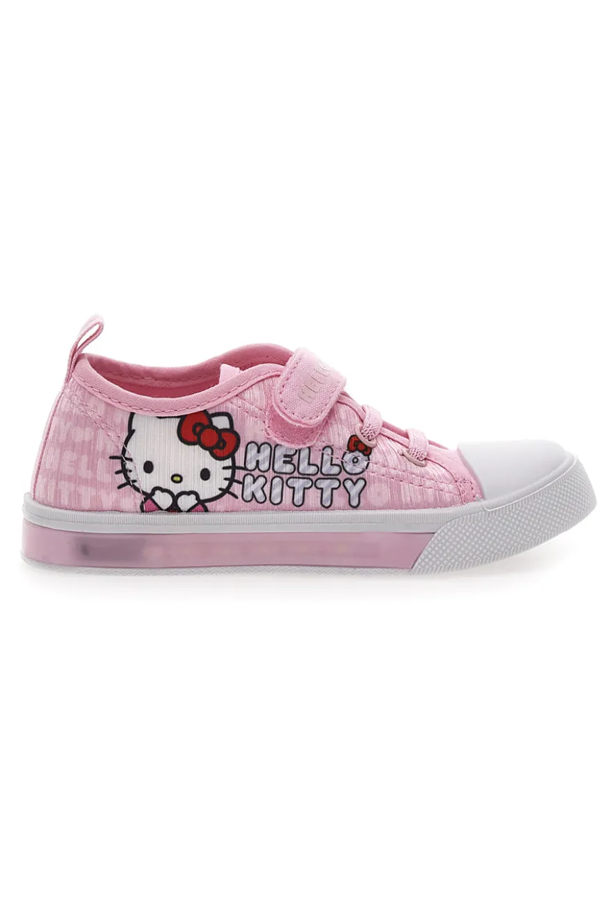Sneakers Rosa Con Luci Hello Kitty H11951M