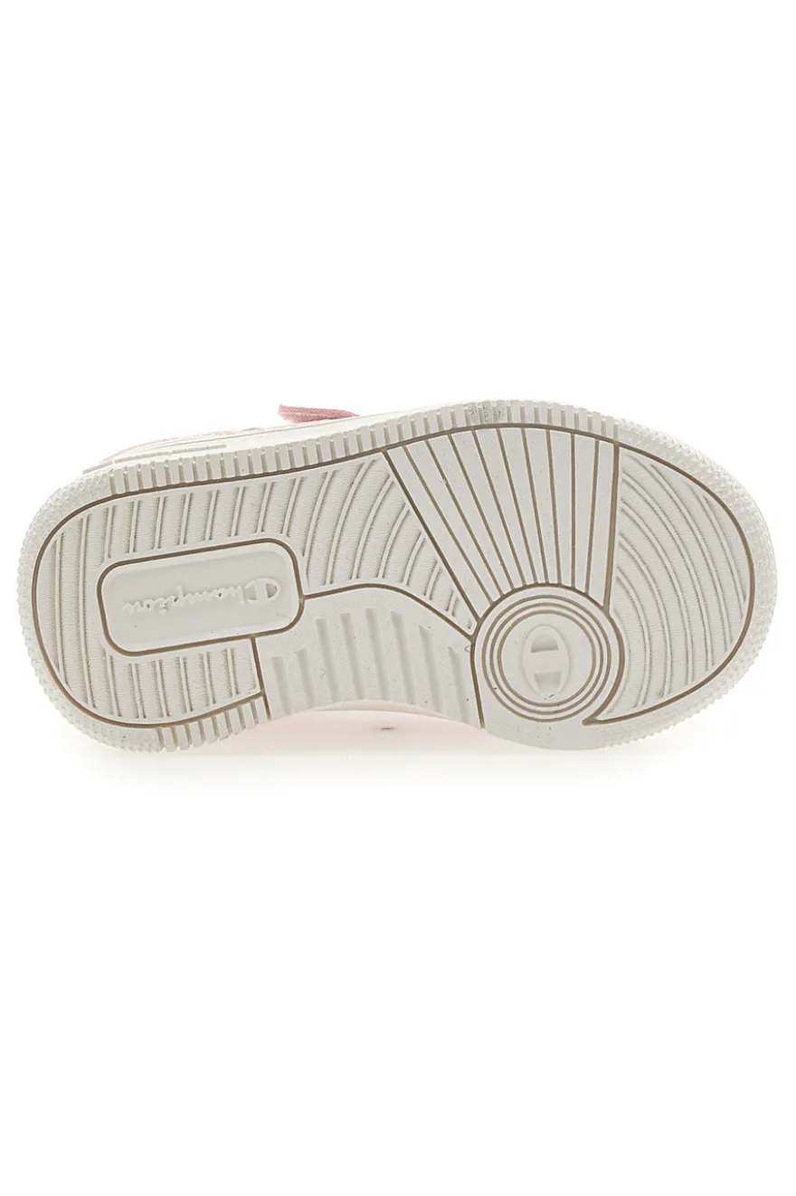 Sneakers rosa con strappo e logo Champion RD18 Bubble G TD