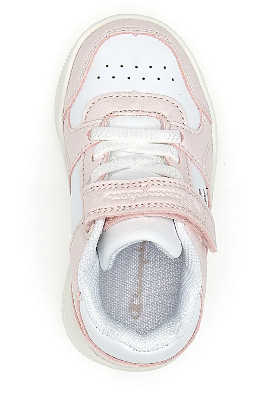 Sneakers rosa con strappo e logo Champion RD18 Bubble G TD