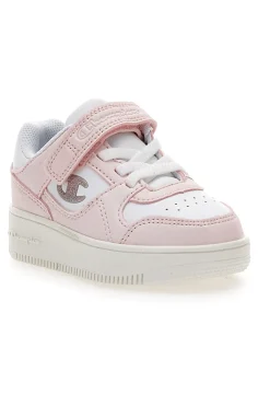 Sneakers rosa con strappo e logo Champion RD18 Bubble G TD
