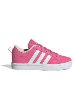 Sneakers rosa con strisce bianche in materiale riciclato Adidas VS Pace 2.0 K