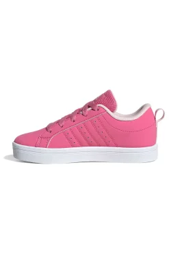 Sneakers rosa con strisce bianche in materiale riciclato Adidas VS Pace 2.0 K