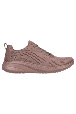 Sneakers rosa con tomaia in mesh SKECHERS BOBS SQUAD CHAOS FACE OFF