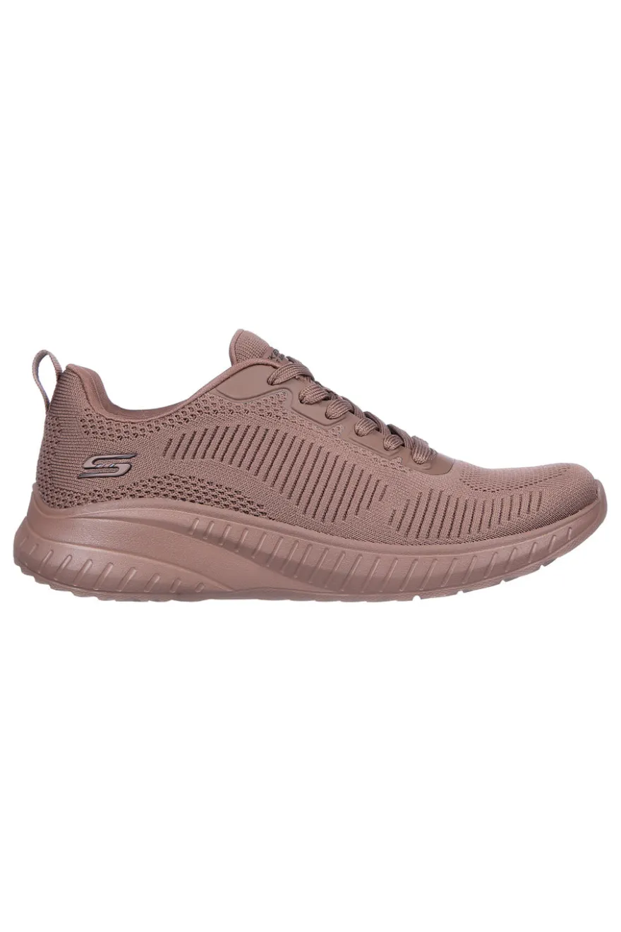 Sneakers rosa con tomaia in mesh SKECHERS BOBS SQUAD CHAOS FACE OFF