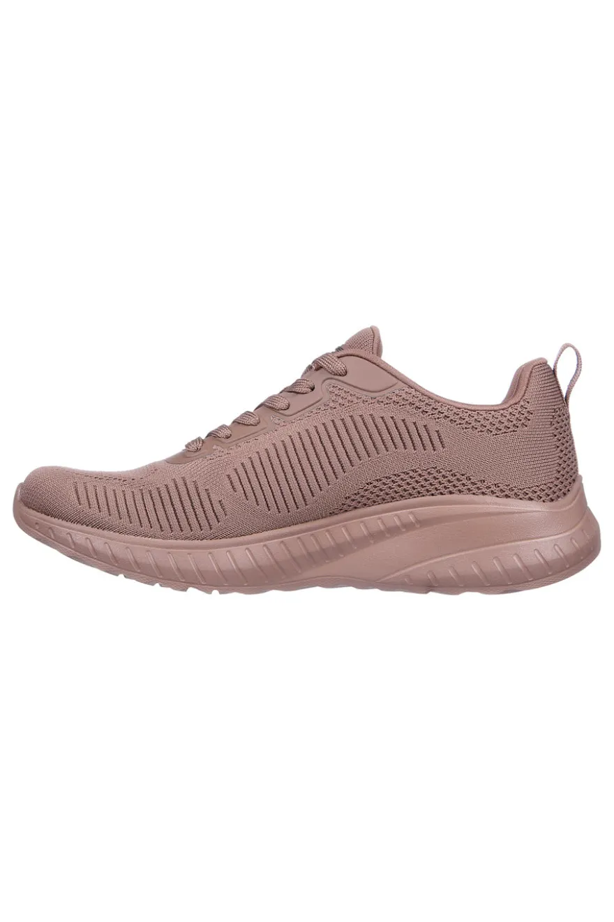 Sneakers rosa con tomaia in mesh SKECHERS BOBS SQUAD CHAOS FACE OFF