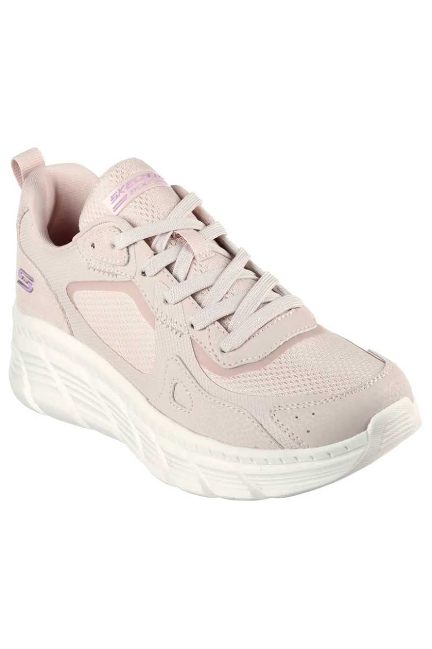 Sneakers Rosa con Tomaia in Mesh Skechers BOBS Sport B Flex Hi - Forces Within