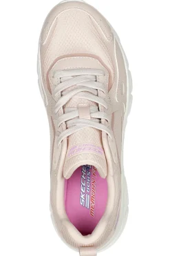 Sneakers Rosa con Tomaia in Mesh Skechers BOBS Sport B Flex Hi - Forces Within
