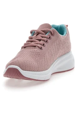 Sneakers Rosa Con Tomaia In Tessuto The First Active 090226