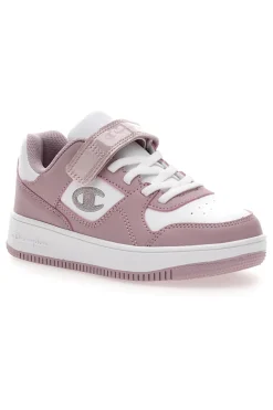 Sneakers rosa con velcro Champion RD18 LOW G PS