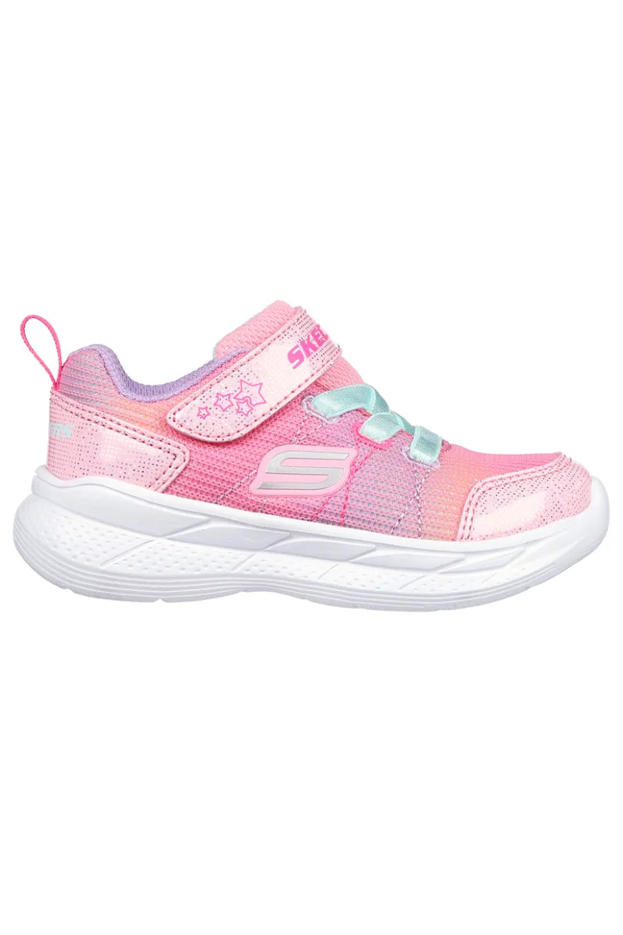 Sneakers Rosa da Bimbi Skechers Snap Sprints 2.0-Stars Away