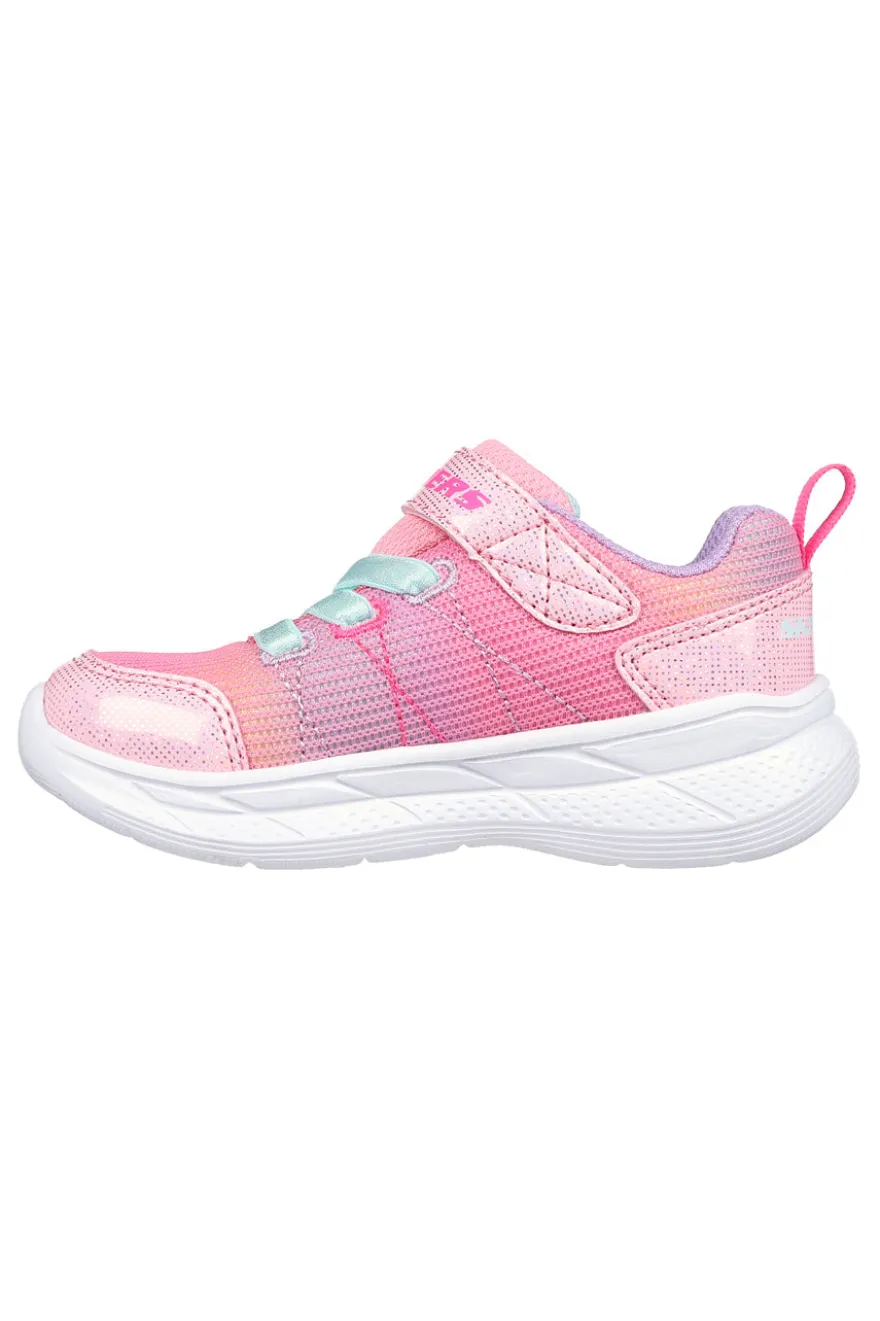 Sneakers Rosa da Bimbi Skechers Snap Sprints 2.0-Stars Away