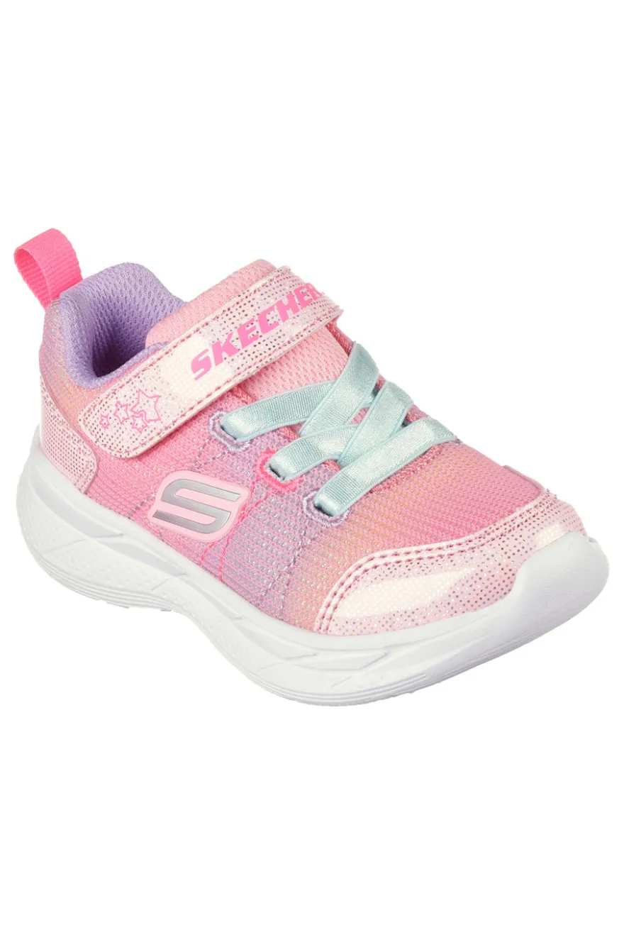 Sneakers Rosa da Bimbi Skechers Snap Sprints 2.0-Stars Away
