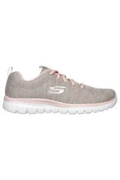 Sneakers Rosa da Donna Skechers Graceful Twisted Fortune