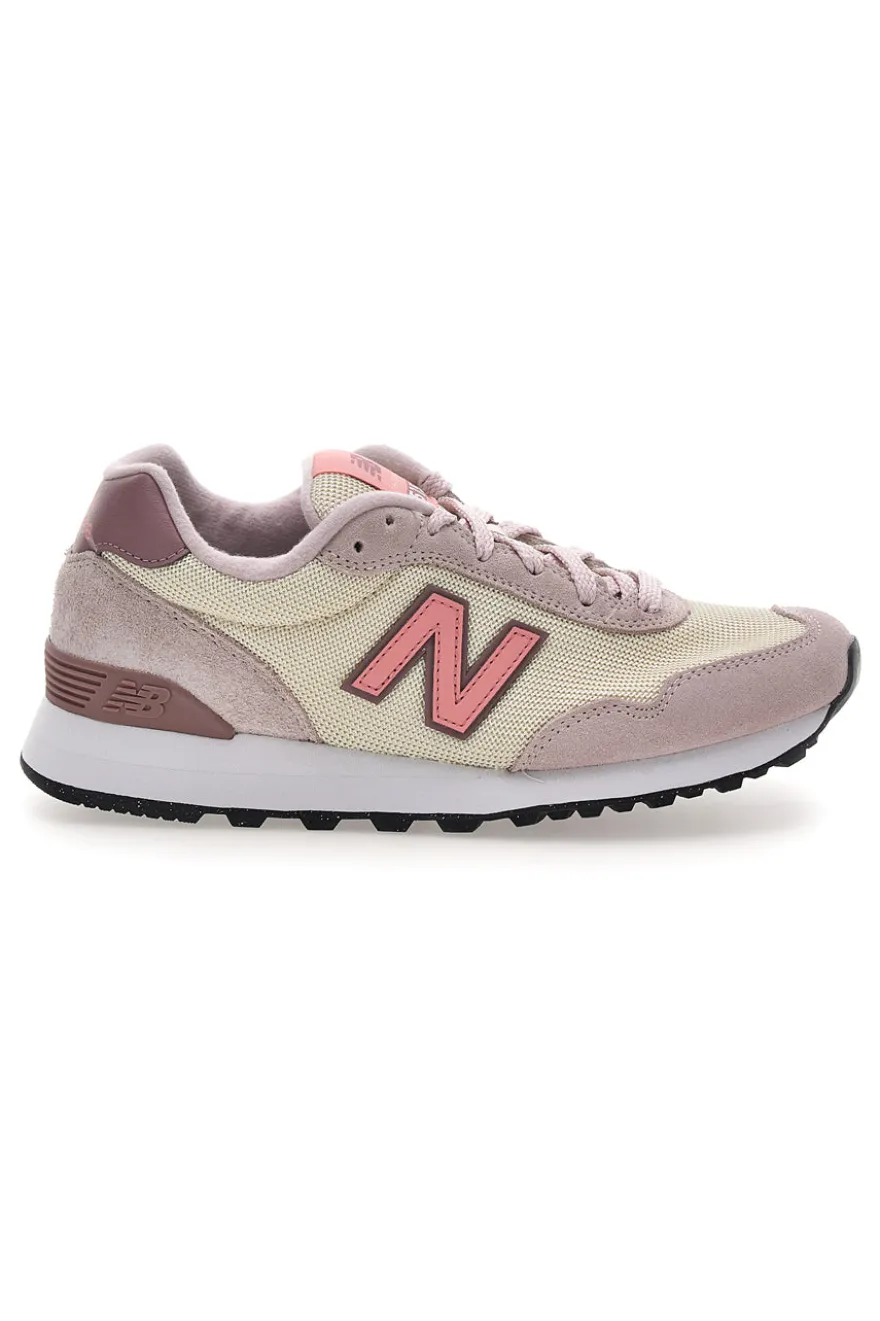 Sneakers rosa da ginnastica in pelle e tessuto New balance W51547y