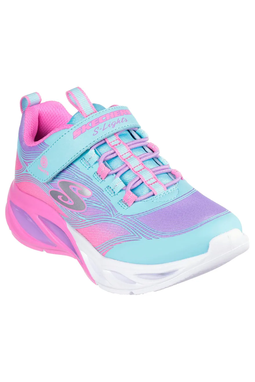 Sneakers Rosa e Azzurre Skechers S-Lights: Cosmic Glow