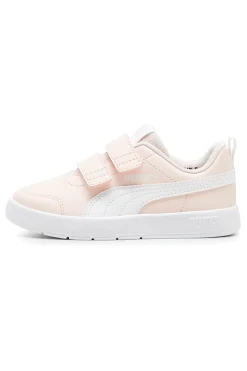 Sneakers Rosa e Bianche Con Strappi Puma Courtflex V3 V PS
